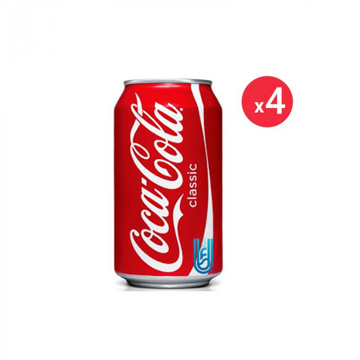 Boisson Gazeuse Coca Cola Classique Canette 33cl