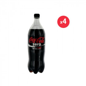 Coca-cola Zero Pack 1L X4
