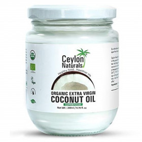 ceylon naturals huile de coco extra vierge 200Ml