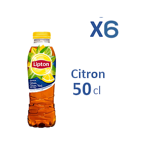 Lipton Ice Tea Citron 50CL x6