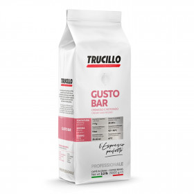 TRUCILLO GUSTO BAR 1kg Grain de café crémeux et rond