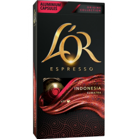 Café L'OR Indonésie Sumatra 10 Capsules Espresso