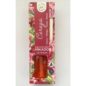 MIKADO DIFFUSEUR intense  parfum d'ambiance  cerise 100ml