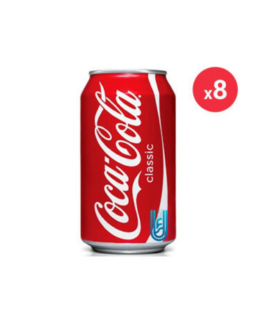 Coca-cola Canette Pack 33CL X8