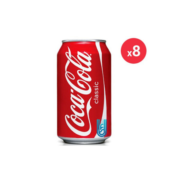Coca-cola Canette Pack 33CL X8