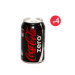 Coca-cola Zéro Canette Pack 33CL X4