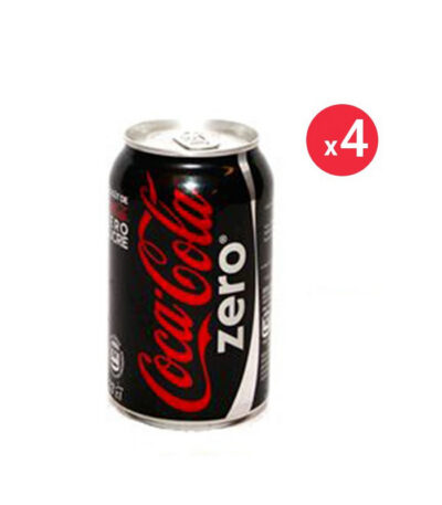 Coca-cola Zéro Canette Pack 33CL X4