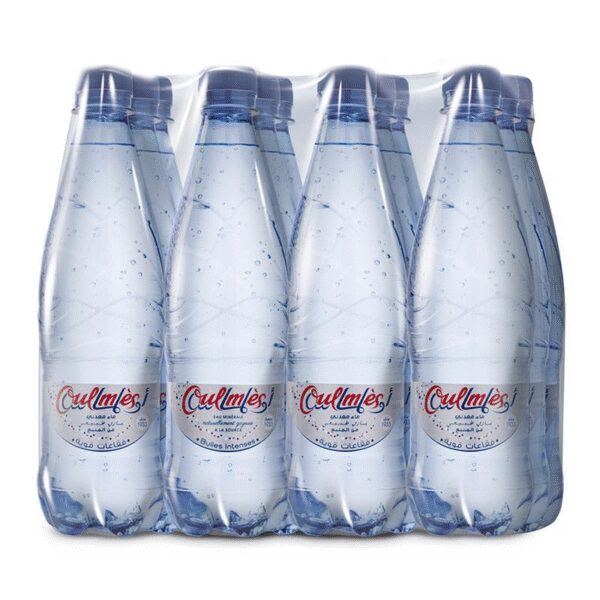 oulmes pack 12*50cl eaux minérale naturellement gazeuse