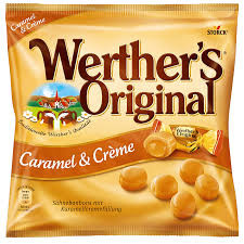 Bonbons à la crème caramel Original 150g - WERTHER'S